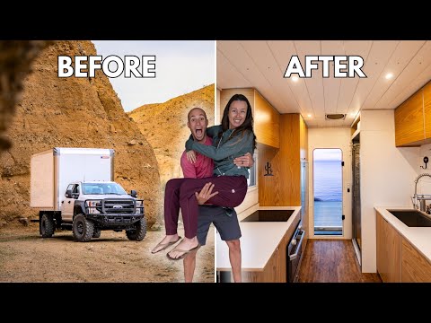 Box Truck to DIY OVERLAND TRUCK CAMPER / Start to Finish BUILD