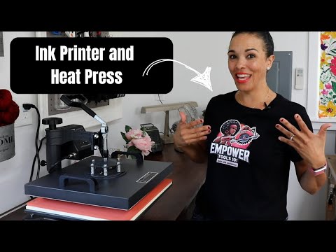 Making Your Own T Shirts and Pillows with a VEVOR Heat Press - Thrift Diving