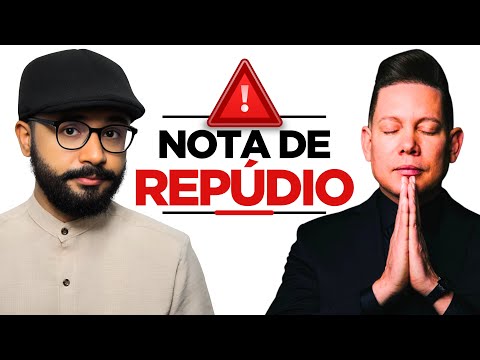 NOTA DE REPÚDIO CONTRA A CENSURA DO BISPO BRUNO LEONARDO NO YOUTUBE.