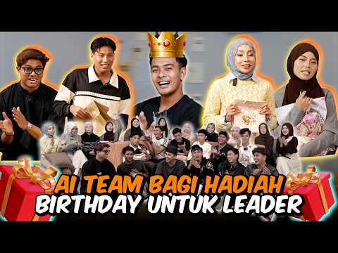 HADIAH BIRTHDAY PELIK &amp; LAWAK UNTUK ALIEFF IRFAN DARI <strong>AI</strong> <strong>TEAM</strong> !!!