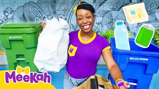Meekah Teaches Kids How to Recycle ♻️🚛