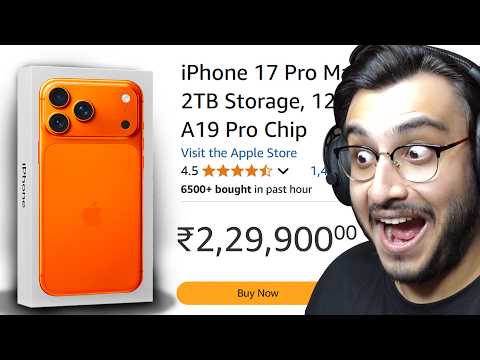 I BOUGHT MOST EXPENSIVE IPHONE 17 PRO MAX