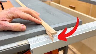 Avoid These Crosscut Sled Mistakes