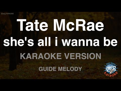 Tate McRae – she’s all i wanna be (Melody) (Karaoke Version)