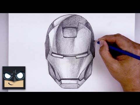 How To Draw Iron Man - Sketch Tutorial