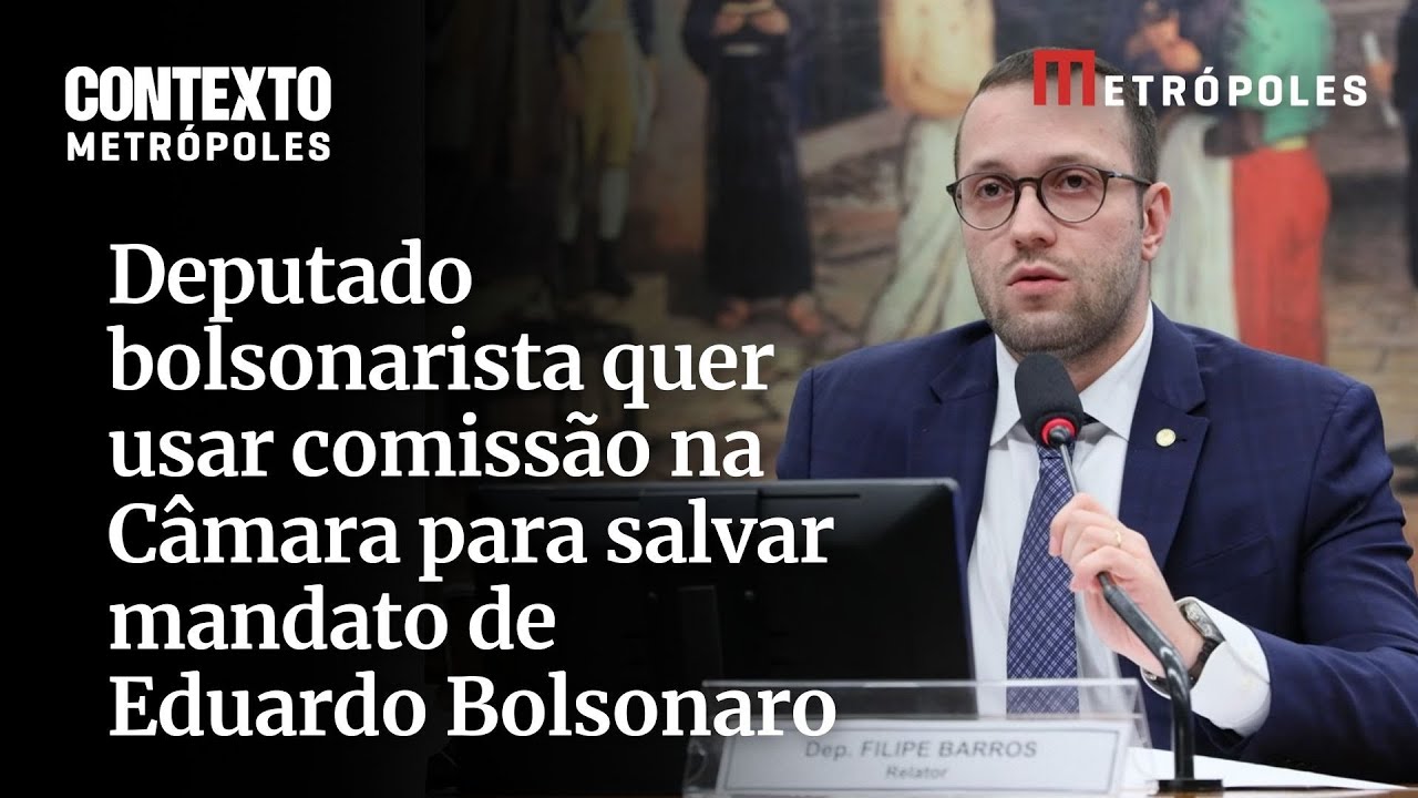 Deputado Bolsonarista pretende usar comissão contra cassação de Eduardo Bolsonaro