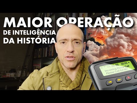 ISRAEL EXPLODE PAGERS DO HEZBOLLAH - OPERAÇÃO SECRETA | PROFESSOR HOC