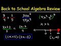 Exploring Key Concepts in Algebra Review