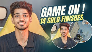 Full domination | 14 solo kills back to back | ZGOD