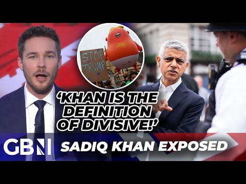 'Sadiq Khan’s two-tier outrage and hypocrisy has been EXPOSED!' | London Mayor slams Trump visit