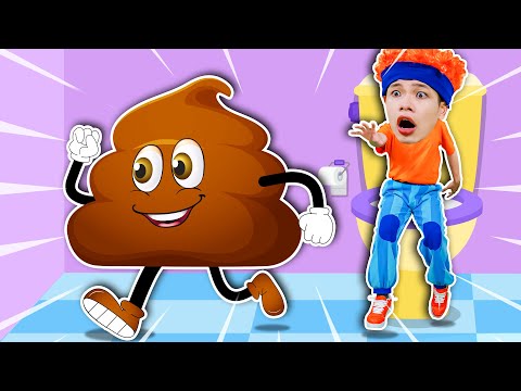 🚽Silly Poo Poo Song | Potty Training | Laugh and Learn About Toilet Time