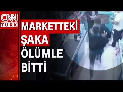 Marketteki şaka ölümle bitti! Cam parçaları kalbine saplandı…