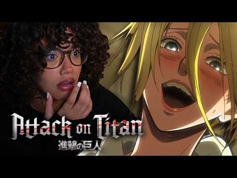 ANNIE, YOU'RE SCARING ME!!! (ATTACK ON TITAN S1, EPS 22-23 REACTION)