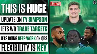 REPORT: Jets WR Trade Targets REVEALED + UPDATE Jets Interest in Ty Simpson