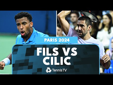 Arthur Fils Faces Marin Cilic For First Paris Win 🔥 | Paris 2024 Highlights