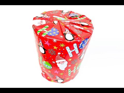 Circle Gift Wrap Challenge - Rob Wraps the Hardest Present with Paper