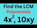 Finding the LCM of Polynomials: Step-by-Step Guide