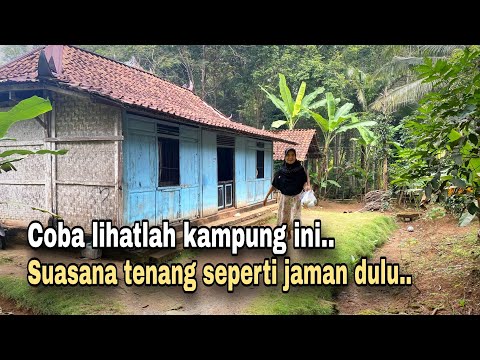 LIHATLAH KAMPUNG TERPENCIL INI..!! SUASANANYA TENANG SEPERTI JALAN DULU.
