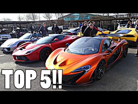 TOP 5 SUPERCARS SPOTTED IN 2016!!