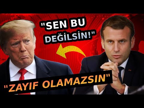 "SEN BU DEĞİLSİN!" "PUTİN KARŞISINDA ZAYIF OLAMAZSIN!" Macron Trump'a Öyle Şeyler Söyledi Ki!