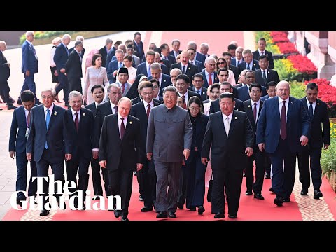 Xi Jinping, Putin and Kim appear together at Beijing's massive military parade