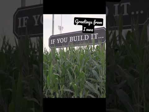 Greetings from Iowa and the Field of Dreams video clip