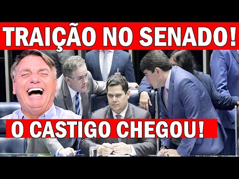 TRAIÇÃO no SENADO FEDERAL, O CASTIGO CHEGOU para o SUJEITO depois de ser avisado de tudo que ia a...