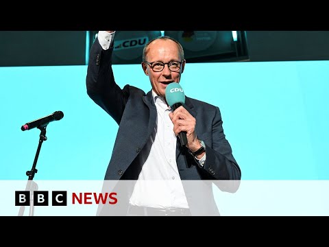 Germany's conservatives celebrate, as far-right enjoy record result | BBC News