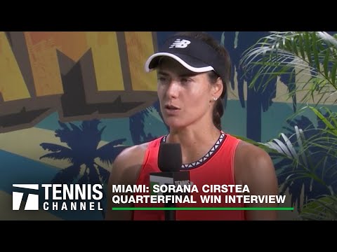 Sorana Cirstea: 2023 Miami Quarterfinal Win Interview