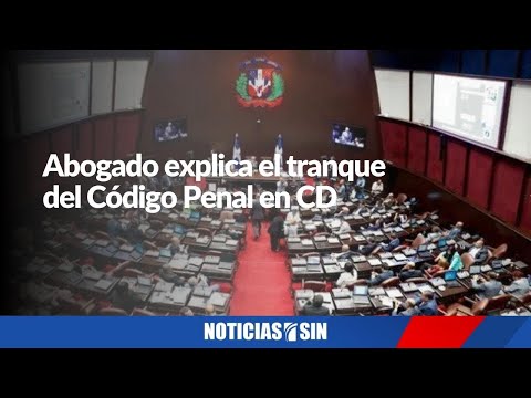 Abogado explica el tranque del Código Penal en CD