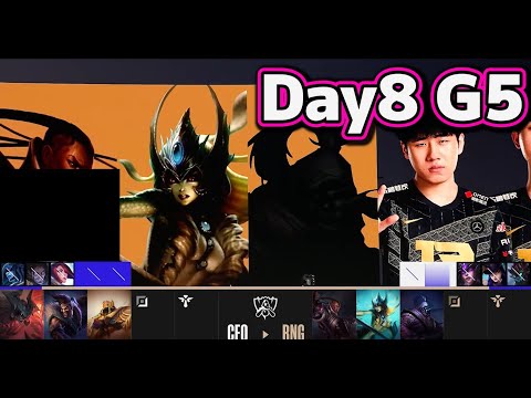 CFO vs RNG | Day8 G5 | 世界大会2022 Group Stage 日本語実況解説