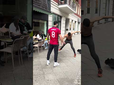 Fight on the streets escalated 🤯#mrsus #patrox #workout  #chestday #funny #comedy #fight #fail