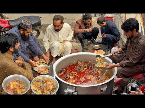 NON STOP INCREDIBLE! TOP 5 BEST STREET FOOD AT PESHAWAR- KABULI PULAO RECIPE , SIRI PAYE STREET FOOD