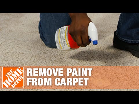 How to Get Paint Out of Carpet