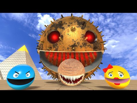 9PACMANS VS ROBOT PACMANS ll best collection X232