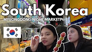 Myeongdong Night Market South Korea 🇰🇷