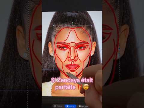 On fait qui après ? 💪🏻 #zendaya #procreate #perfectface #artvideo
