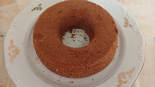 Bolo de aveia com maçã e banana maravilhoso