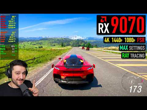 RX 9070 16GB - Forza Horizon 6 - <strong>Runs</strong> like a Dream! (aside from RT)
