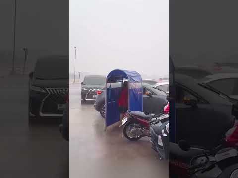 Ý tưởng mái che di động thông minh của cô gái #shorts