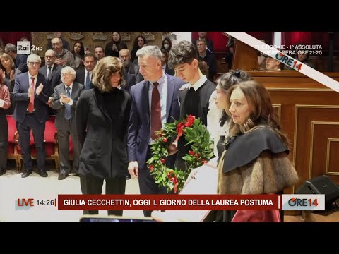 Giulia Cecchettin, oggi il giorno della laurea postuma - Ore 14 del 02/02/2024