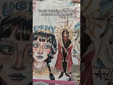 I was ready to be done tbh #art #shortsdrawing #sketchbook #oc #youngartist #originalcharacter