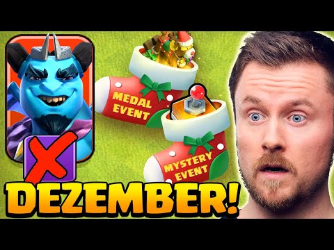 Neue Epische Ausrüstung und Alle Events im Dezember in Clash of Clans