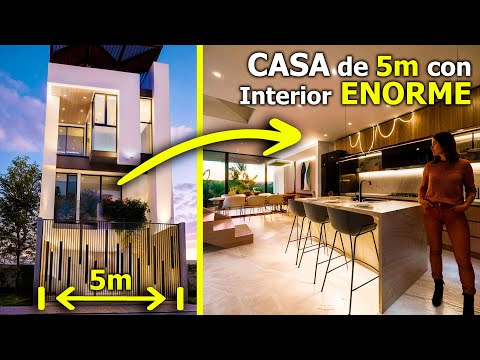 Casa PEQUEÑA con interior GIGANTE, No lo creerás!
