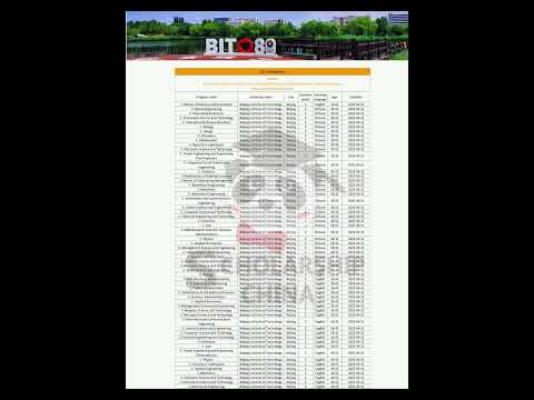 2025 BIT Admission Comes Out,  Beijing Institute of Technology