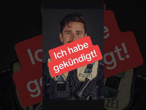Polizist hat gekündigt! #polizei #job #blaulicht