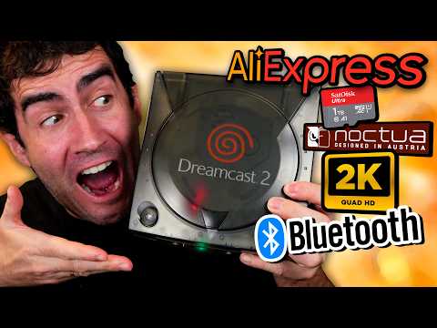 HE CREADO la DREAMCAST 2 con piezas de AliExpress !!!