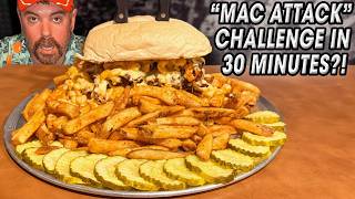 Most People FAIL Teddy G’s Big “Mac Attack” Cheesy Burger Challenge in Massachusetts!!
