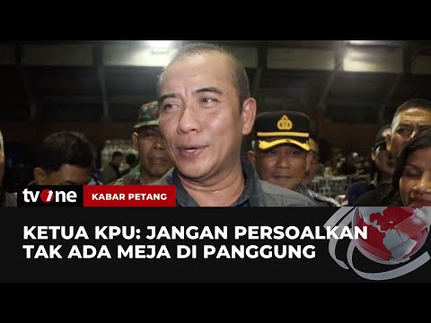 KPU Evaluasi Debat Pertama Capres TvOne