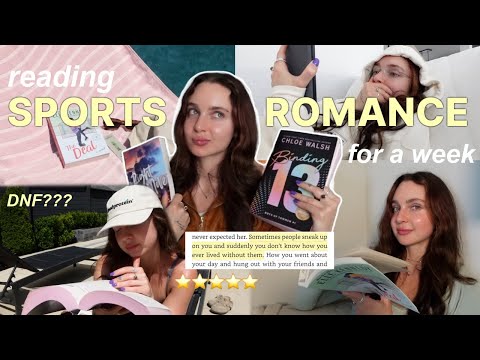 reading SPORTS ROMANCE books for a week (boys of tommen, off campus, windy city)